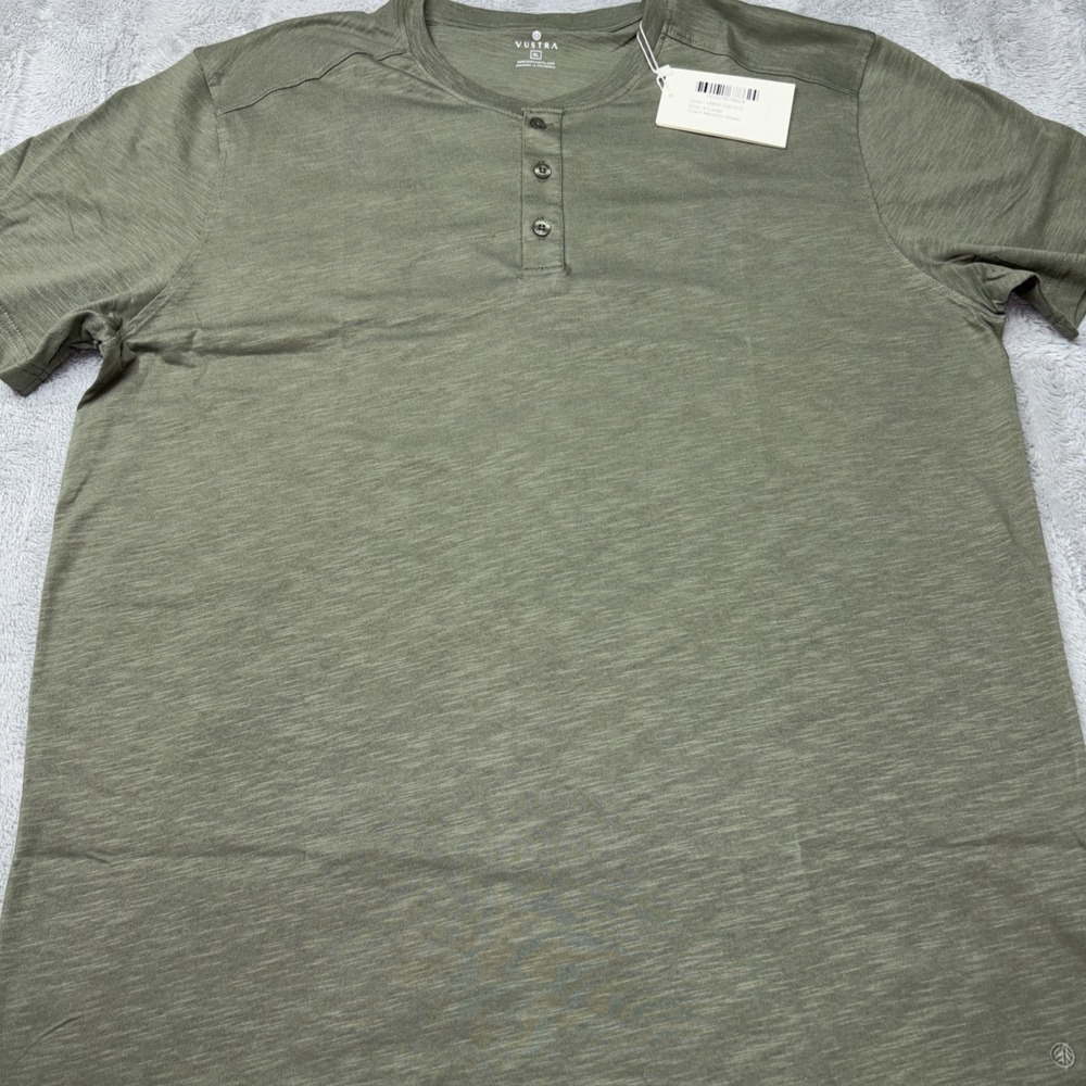 Vustra Olive‎ Green Men's Shirt XL NWT